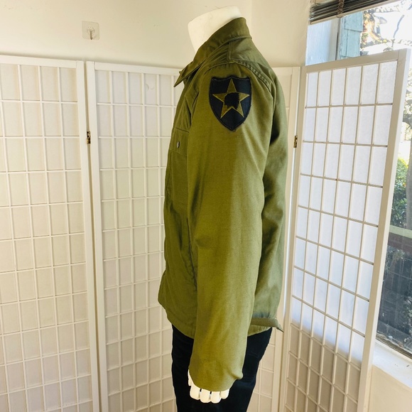 Vintage USA Military Jacket, L-XL. - Picture 7 of 9